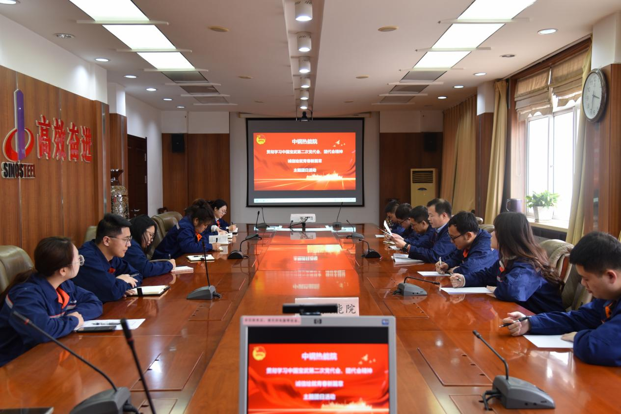 以誠信為筆，共繪高質量發(fā)展青春畫卷——中鋼熱能院團委開展主題團日活動