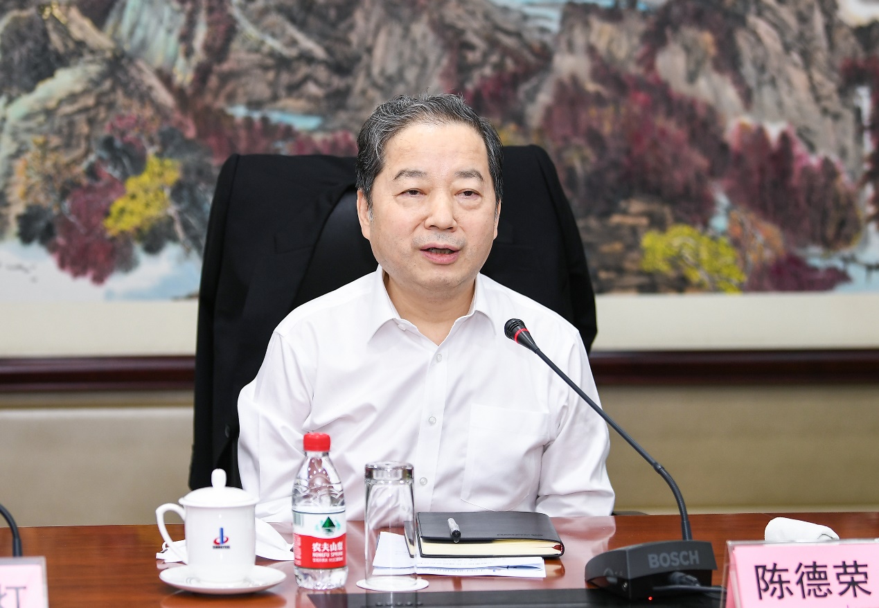 陳德榮在中鋼調(diào)研時強調(diào)：加快推進專業(yè)化整合與體系融合，不斷提升戰(zhàn)略價值